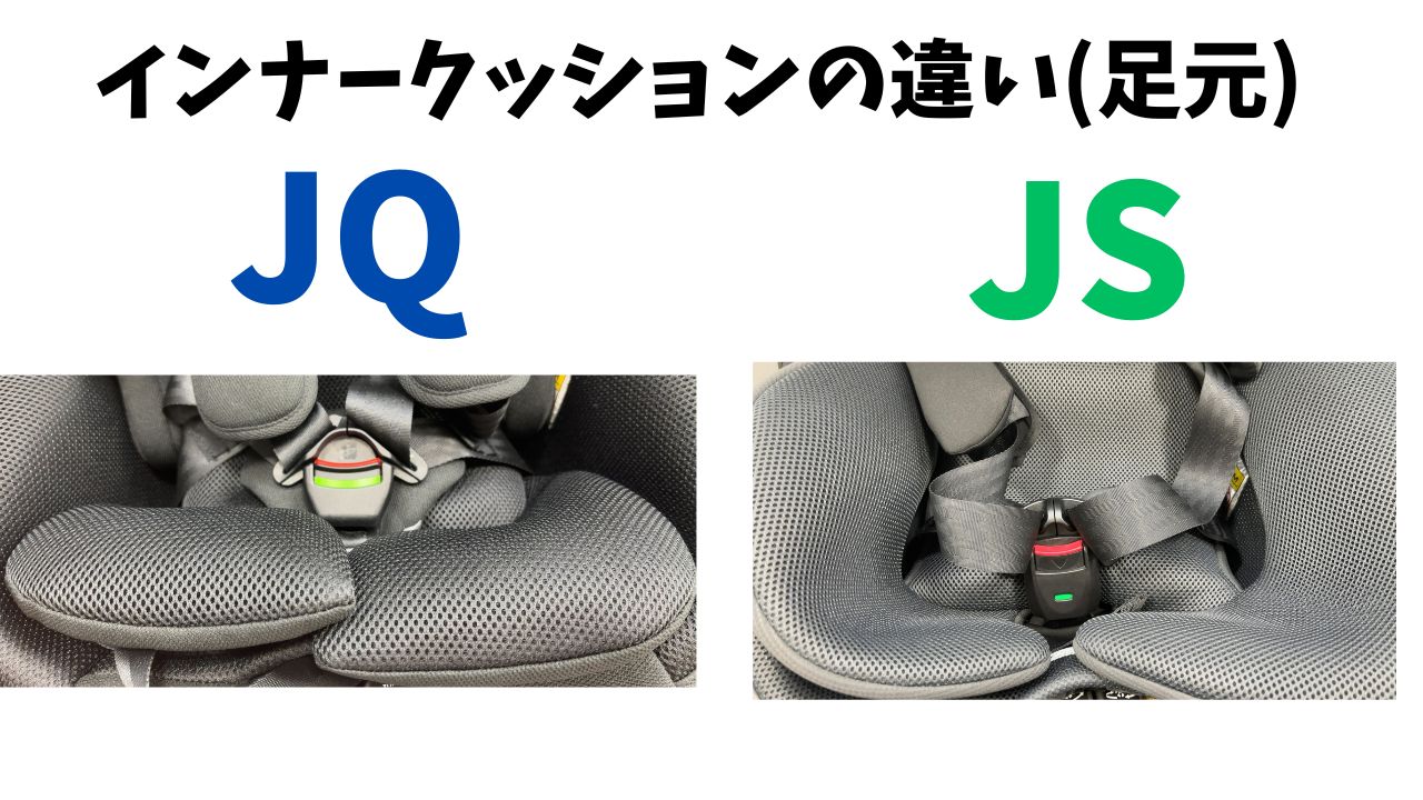足元のインナークッションの違い