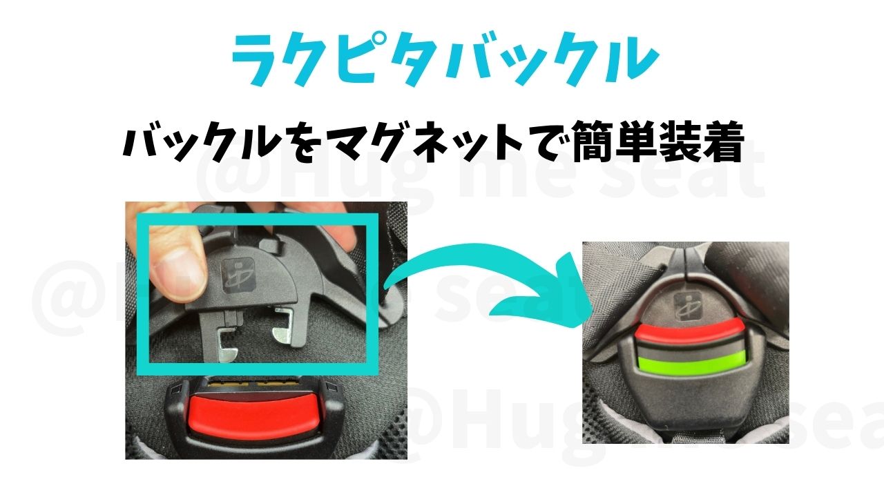THE S premium VAのラクピタバックル