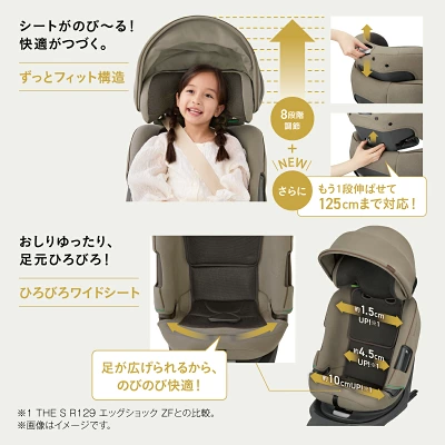 THE S premiumVAのヘッドレスト高さ調節