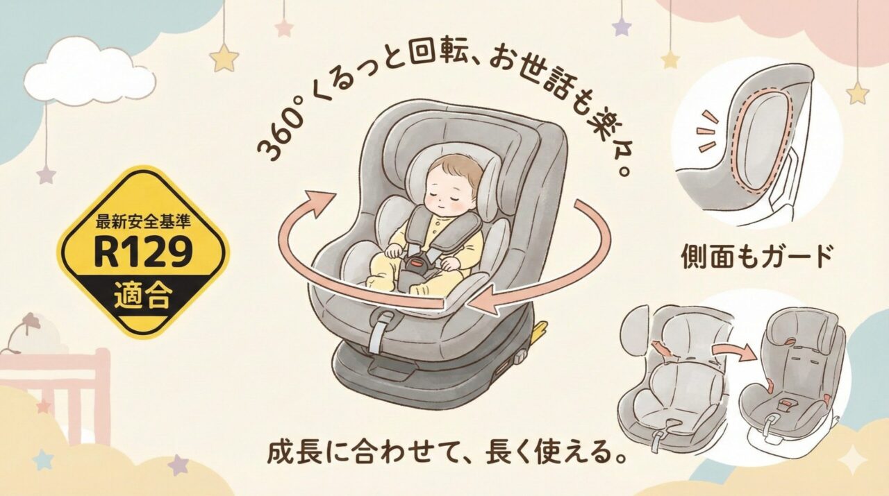 クルムーヴコンパクトJQの衝撃吸収機能にはサイドプロテクション