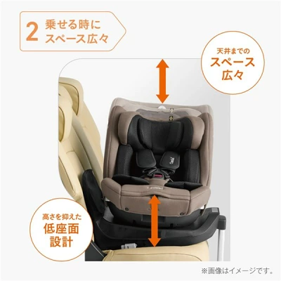 クルムーヴロングEAの低座面設計