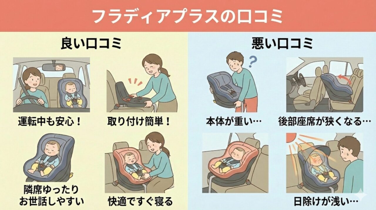 フラディアプラスの口コミ