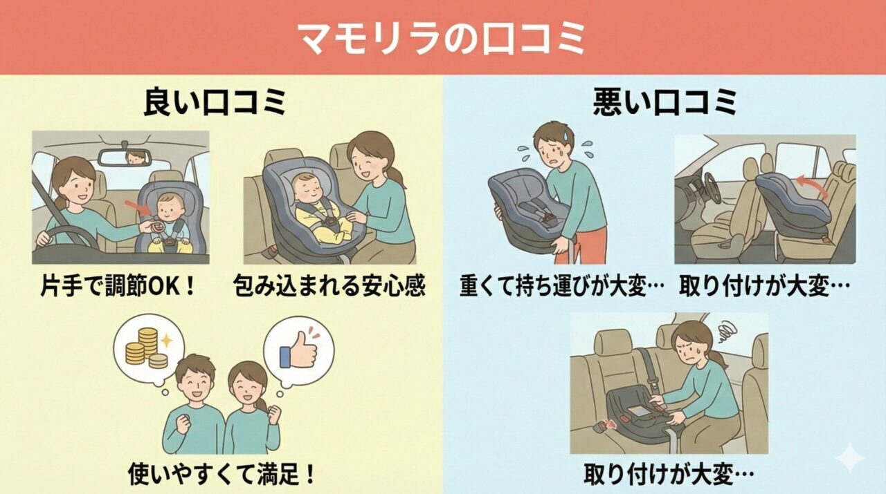 マモリラの口コミ