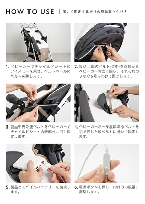 ICE MEファンシートの使い方