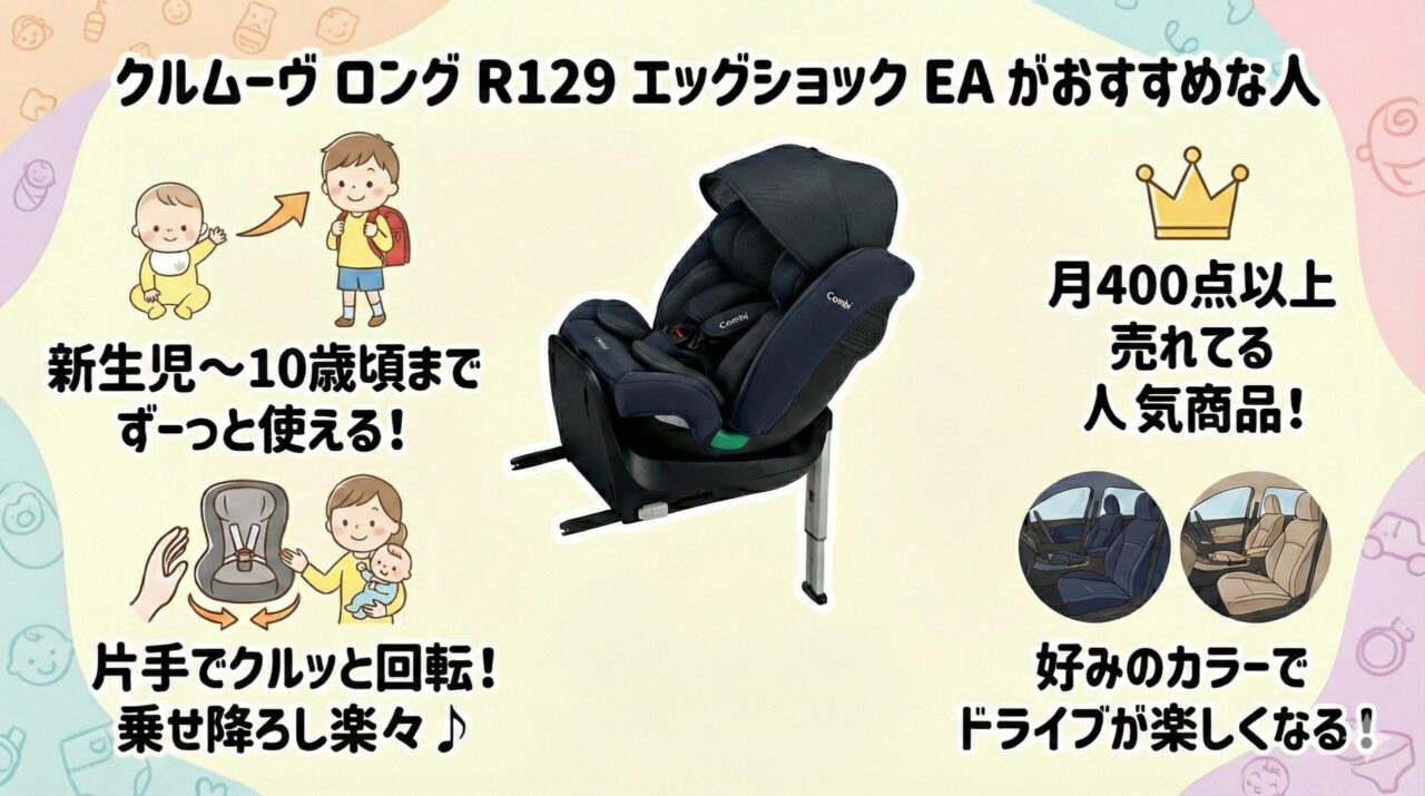 【Amazon初売りスマイルセール】クルムーヴロングEAがおすすめな人