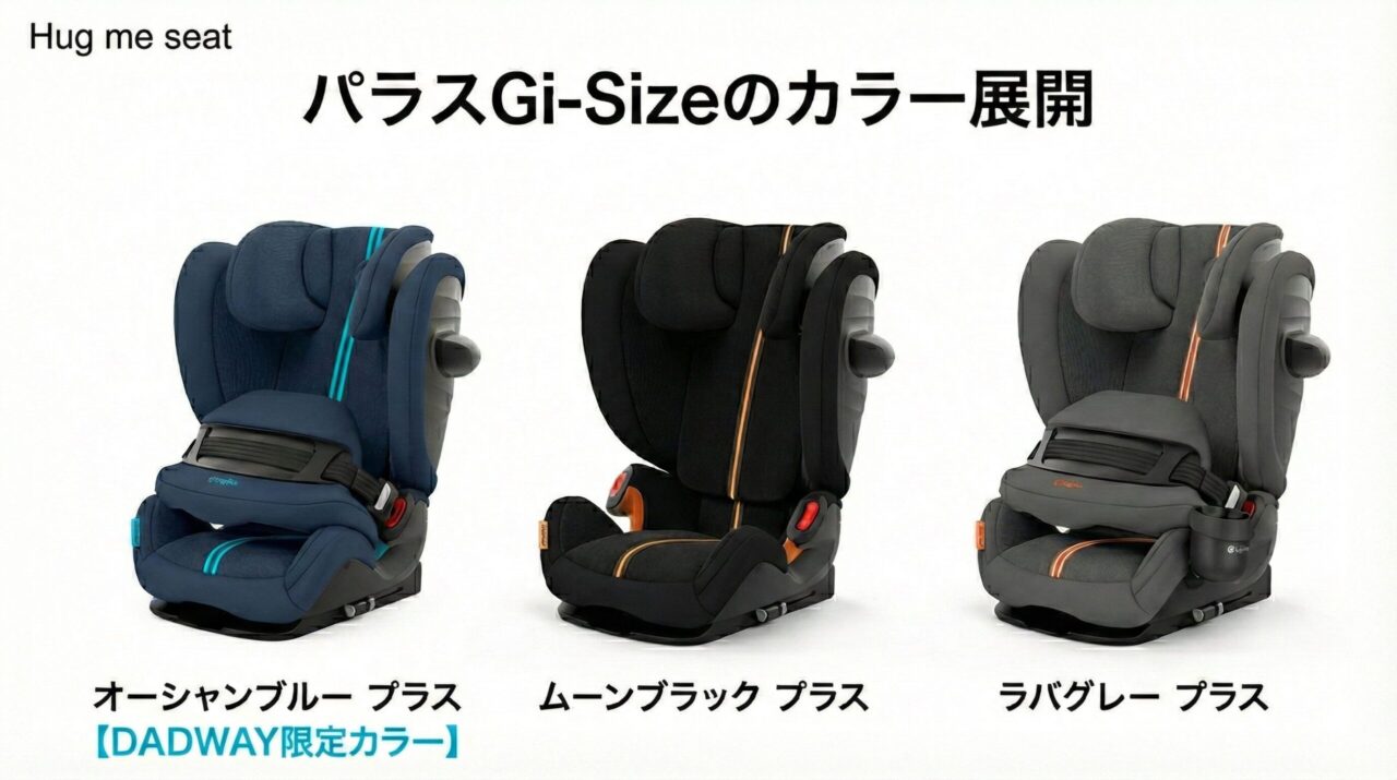 サイベックスGi-Sizeのカラー展開