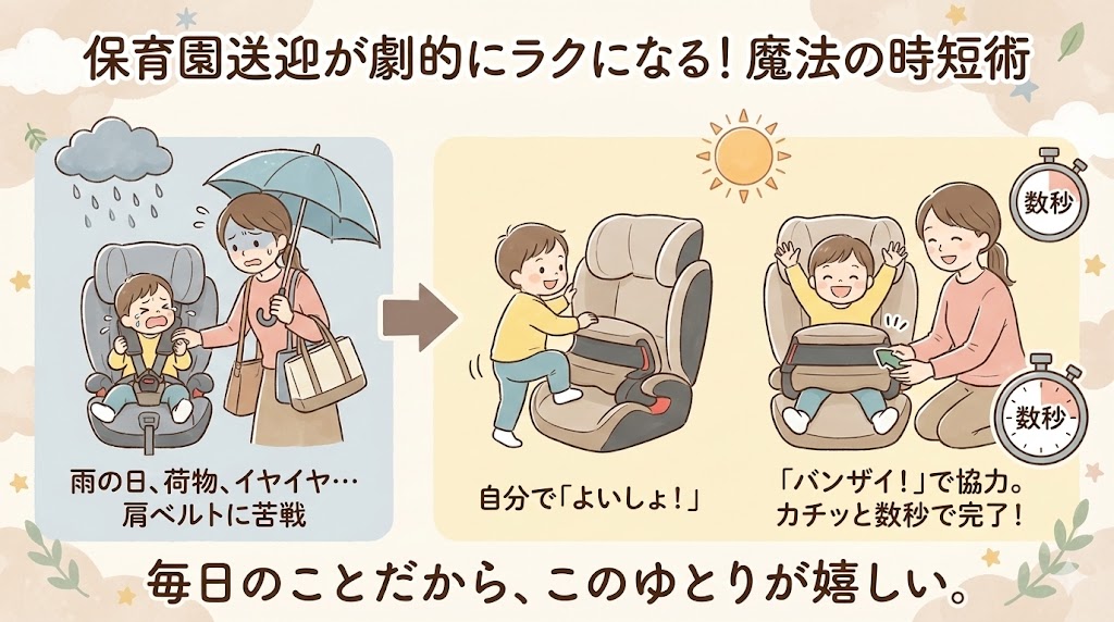 保育園送迎など実用面でのメリット