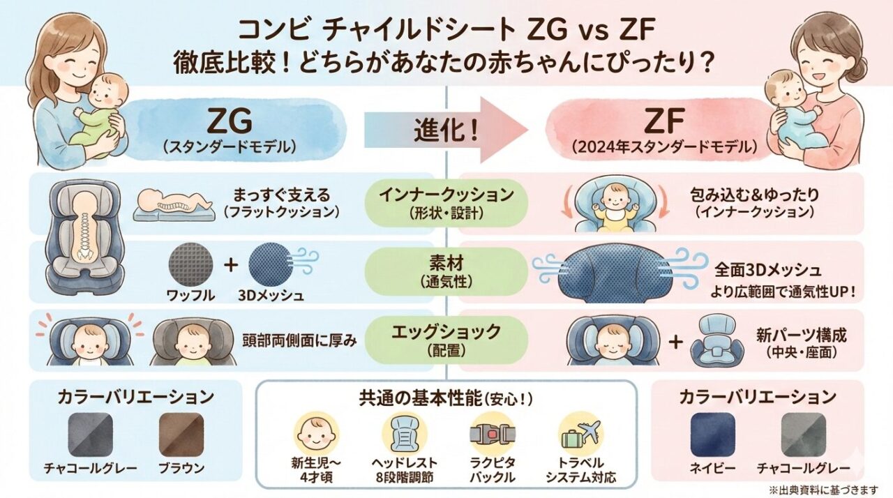 THE S ZGとTHE S ZFの違い