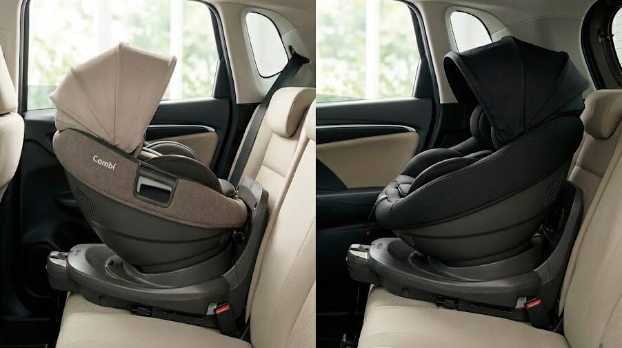 カラーの違いによる車内の圧迫感の違い【ZC690とブラックのチャイルドシート】