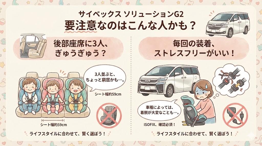 サイベックスのソリューションG2を買わない方がいい人のポイント2つ