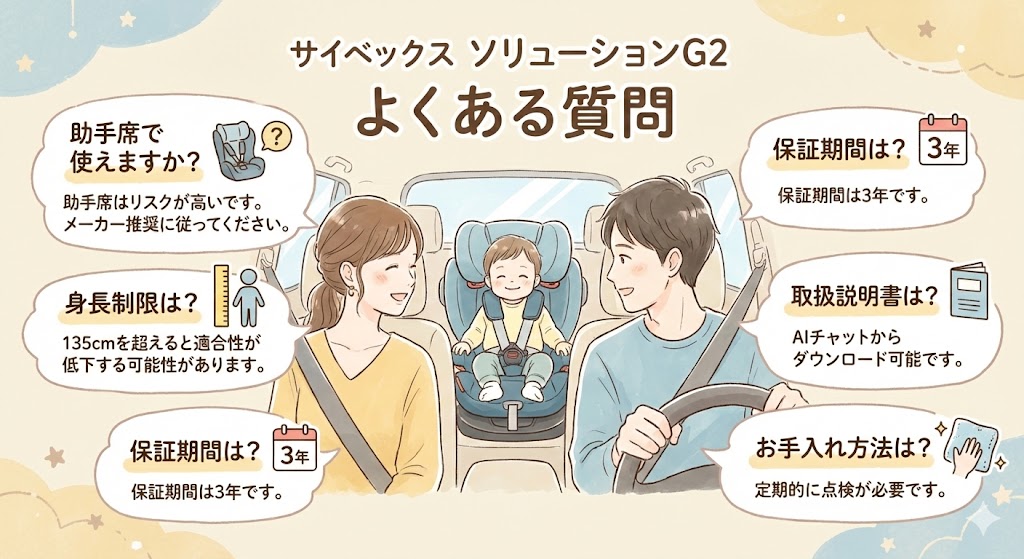 サイベックスのソリューションG2に関するよくある質問