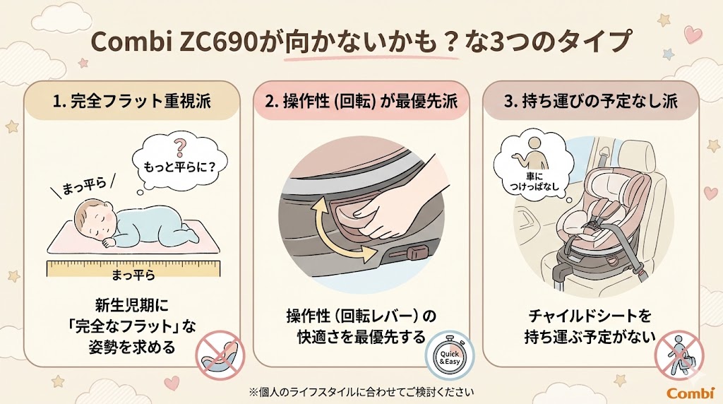 コンビのZC690がおすすめじゃない人