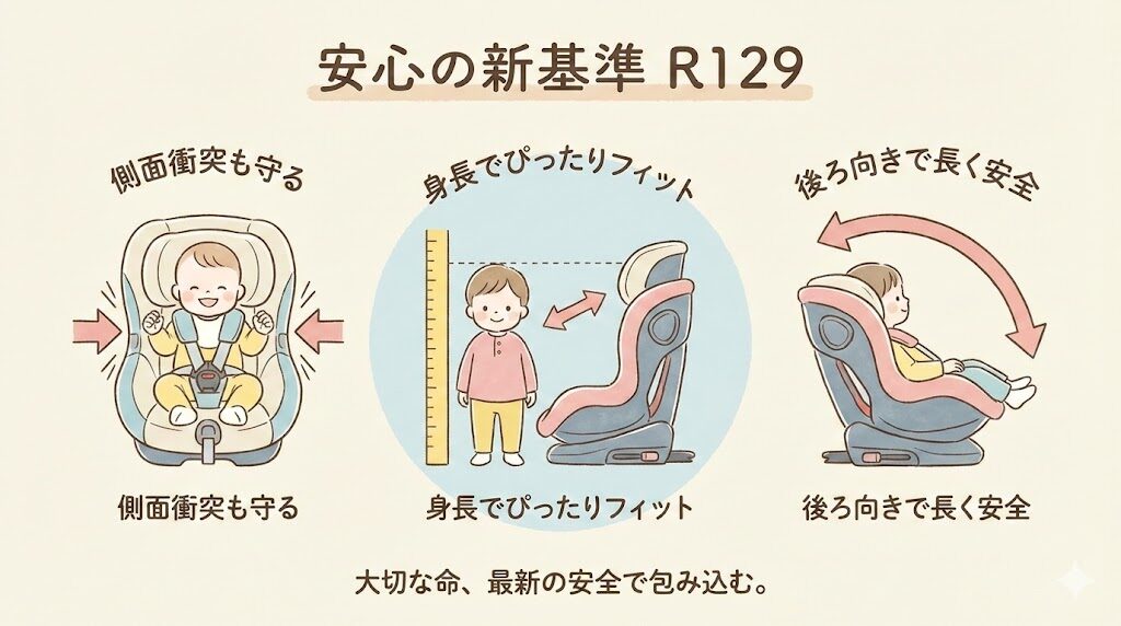チャイルドシートの安全基準