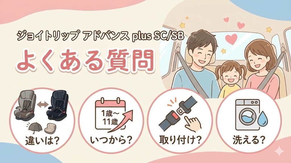 ジョイトリップ アドバンス plus SCとSBに関するよくある質問
