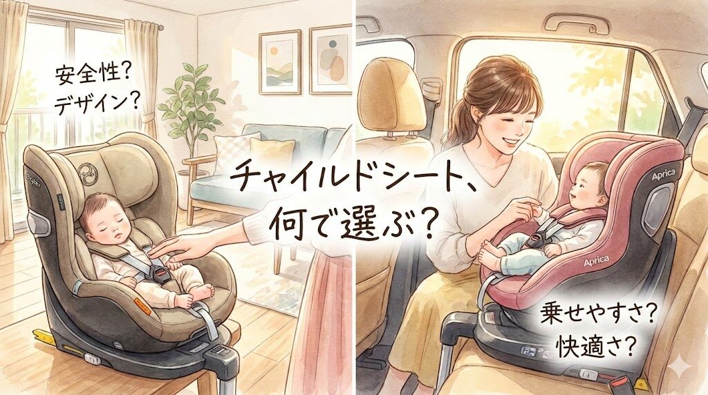 サイベックスとアップリカのチャイルドシートにあるよくある質問