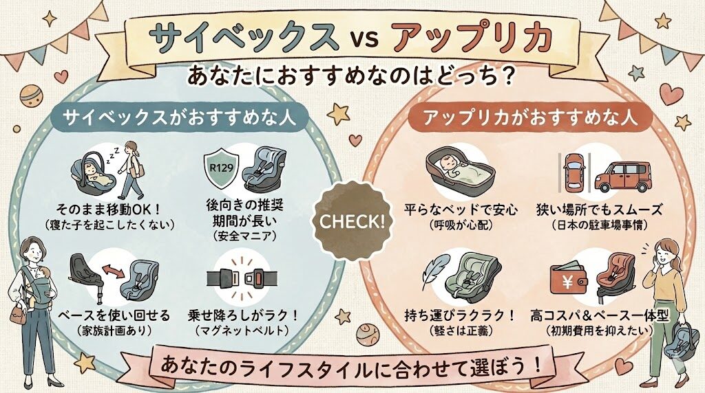 サイベックスとアップリカどっちがあなたにおすすめなのかチェック