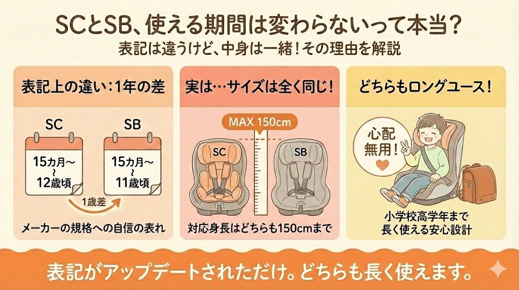 使用期間（ジョイトリップ アドバンス plus SCが12歳頃）