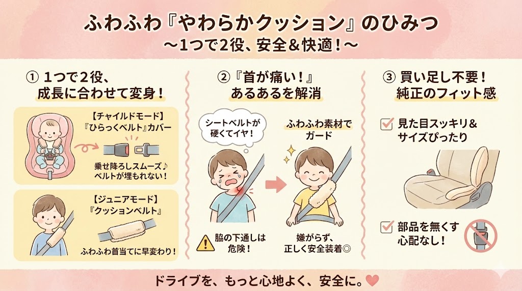 ジョイトリップ アドバンスプラスのやわらかクッションのメリットは3つ