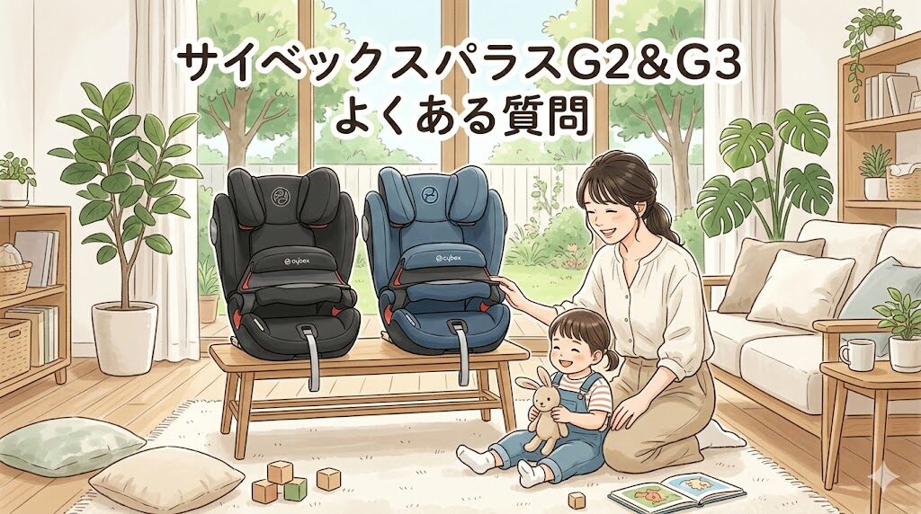 サイベックスパラスG3とパラスG2に関するよくある質問