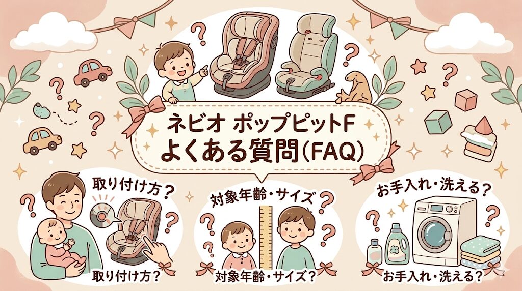 ネビオのポップピットFに関するよくある質問