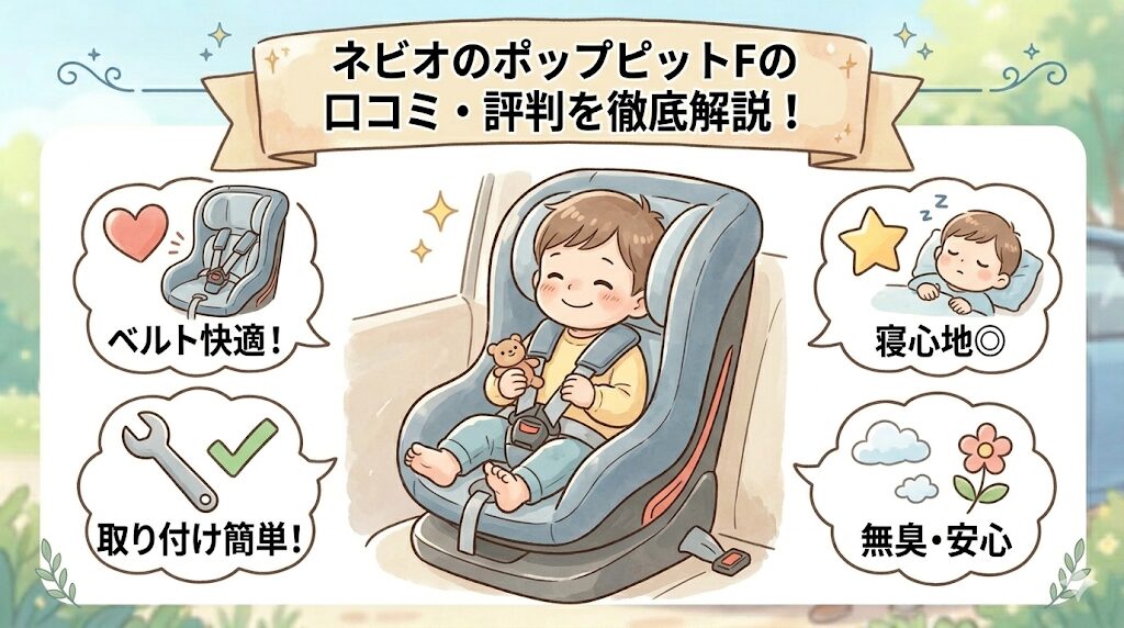 ネビオのポップピットFの口コミ・評判を徹底解説!実際の使い勝手やコスパの理由を解説