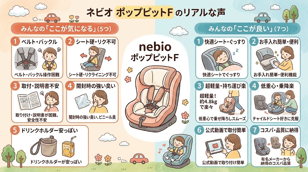 ネビオのポップピットFの口コミ一覧