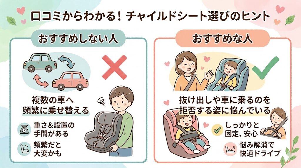 サイベックスパラスG3がおすすめな人とおすすめじゃない人