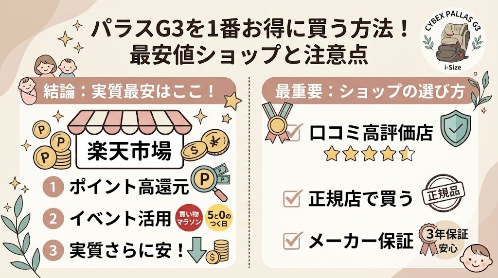 サイベックスパラスG3を一番お得に買う方法は？最安値とおすすめショップ