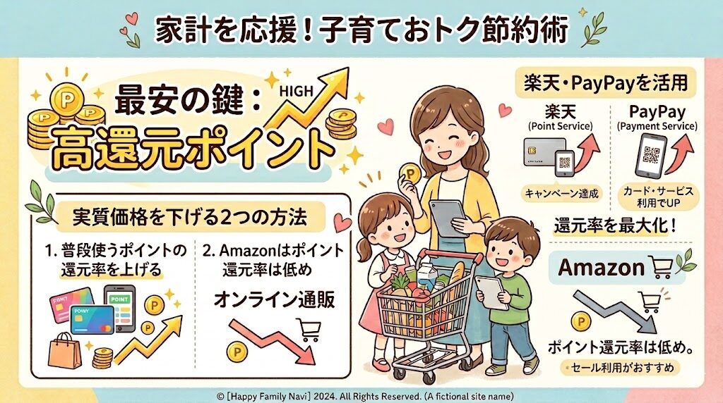 サイベックスパラスG3の最安値の鍵は「高い還元率とポイント」