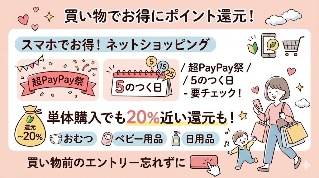 Yahoo!ショッピング：ソフトバンクやワイモバ向けの還元率が高い