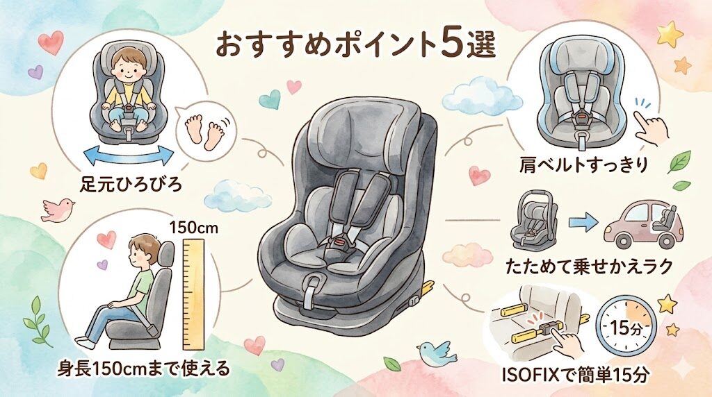 アップリカのリライドE ABの良い口コミ5つ