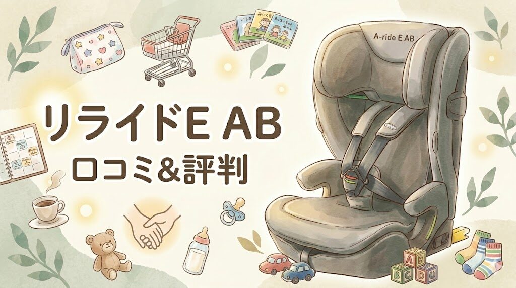 アップリカのリライドE ABの口コミ・評判｜買って後悔しない？